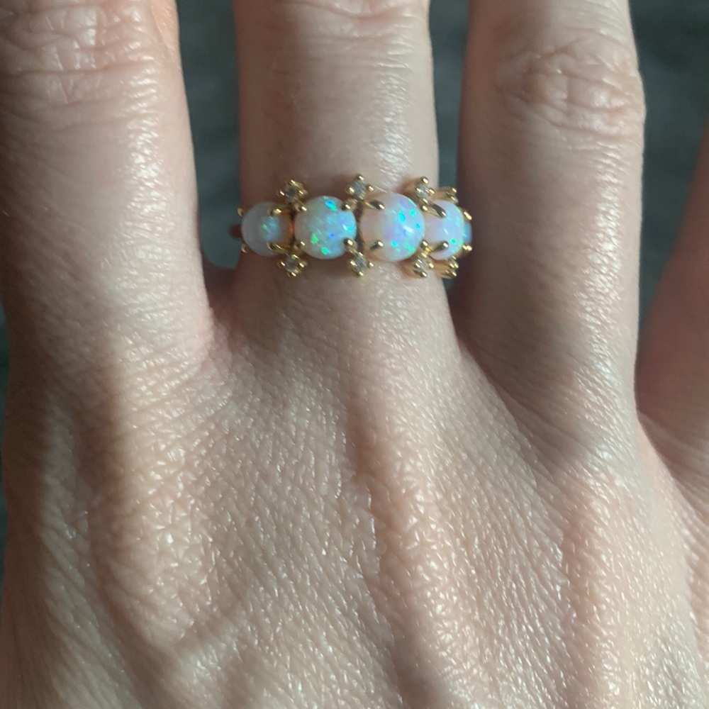 Opal ring